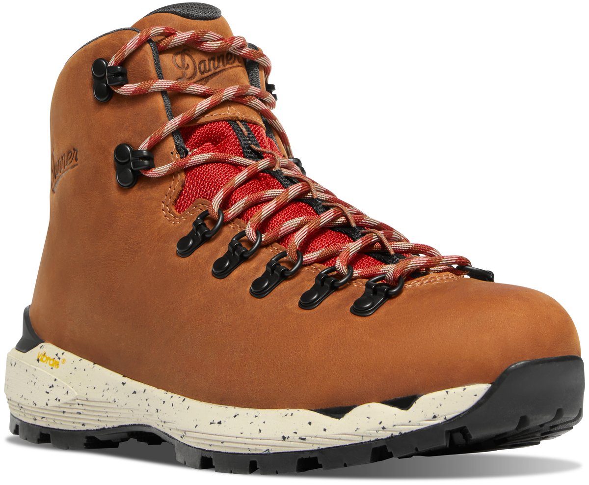 Mountain 600 Evo 4" Mocha Brown/Rhodo Red GTX