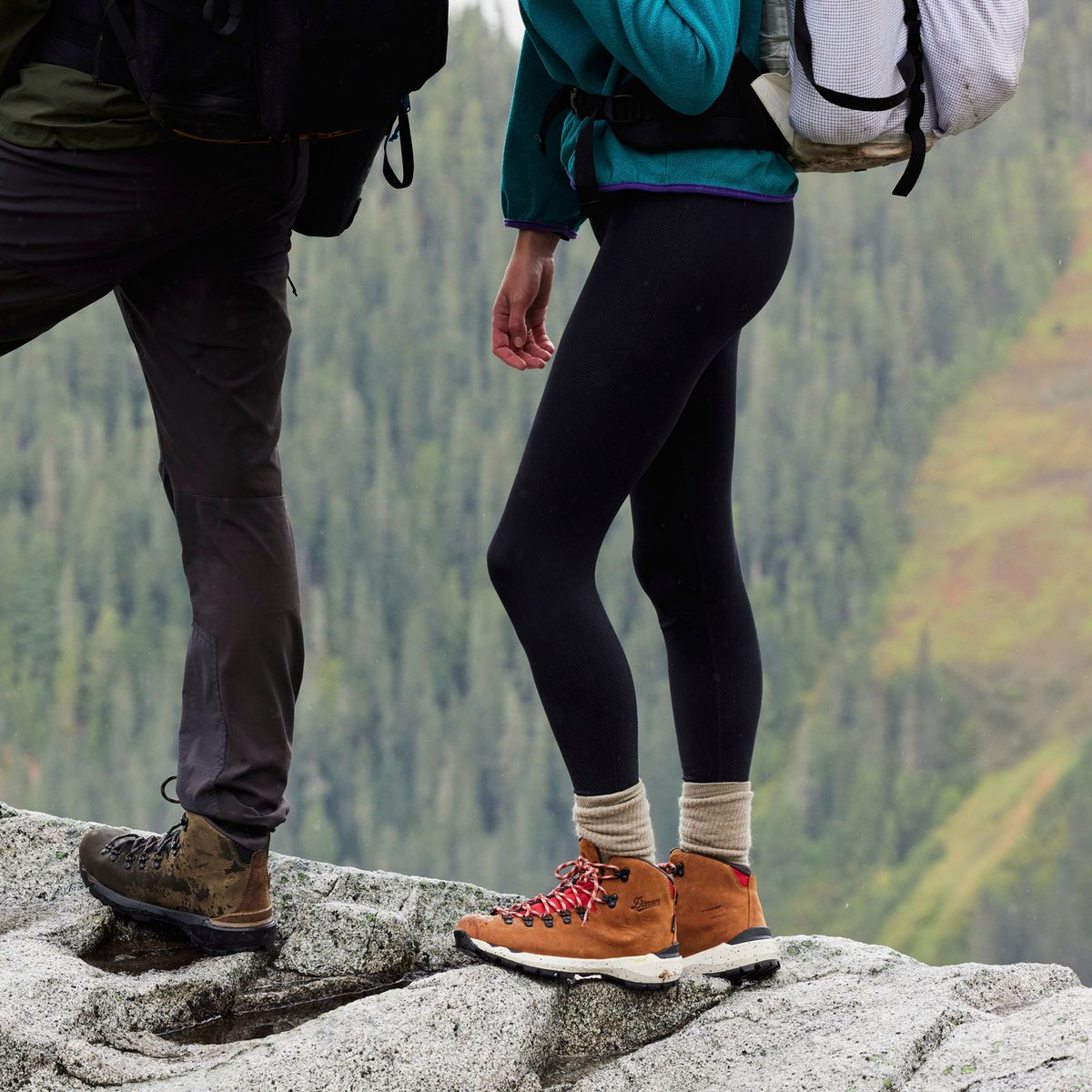 Mountain 600 Evo 4" Mocha Brown/Rhodo Red GTX