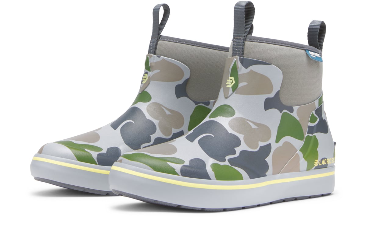 Women's Alpha Deck Boot 6" Seagrass Duck Camo