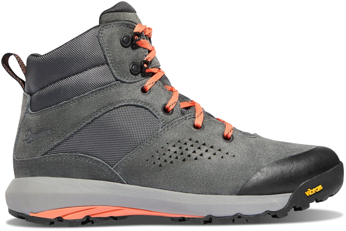 Women's Inquire Mid 5" Dark Gray/Salmon