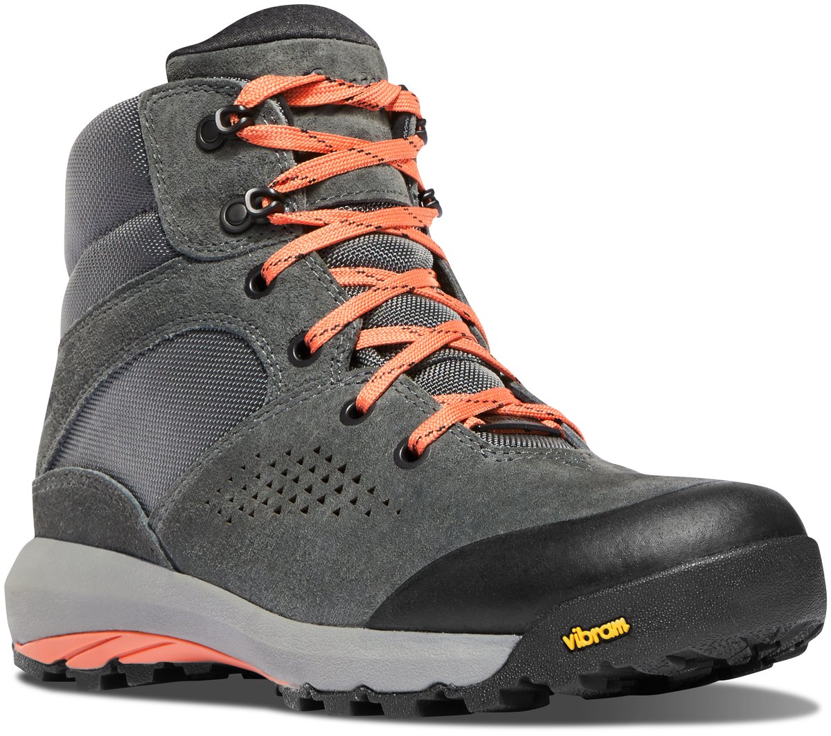 Women's Inquire Mid 5" Dark Gray/Salmon