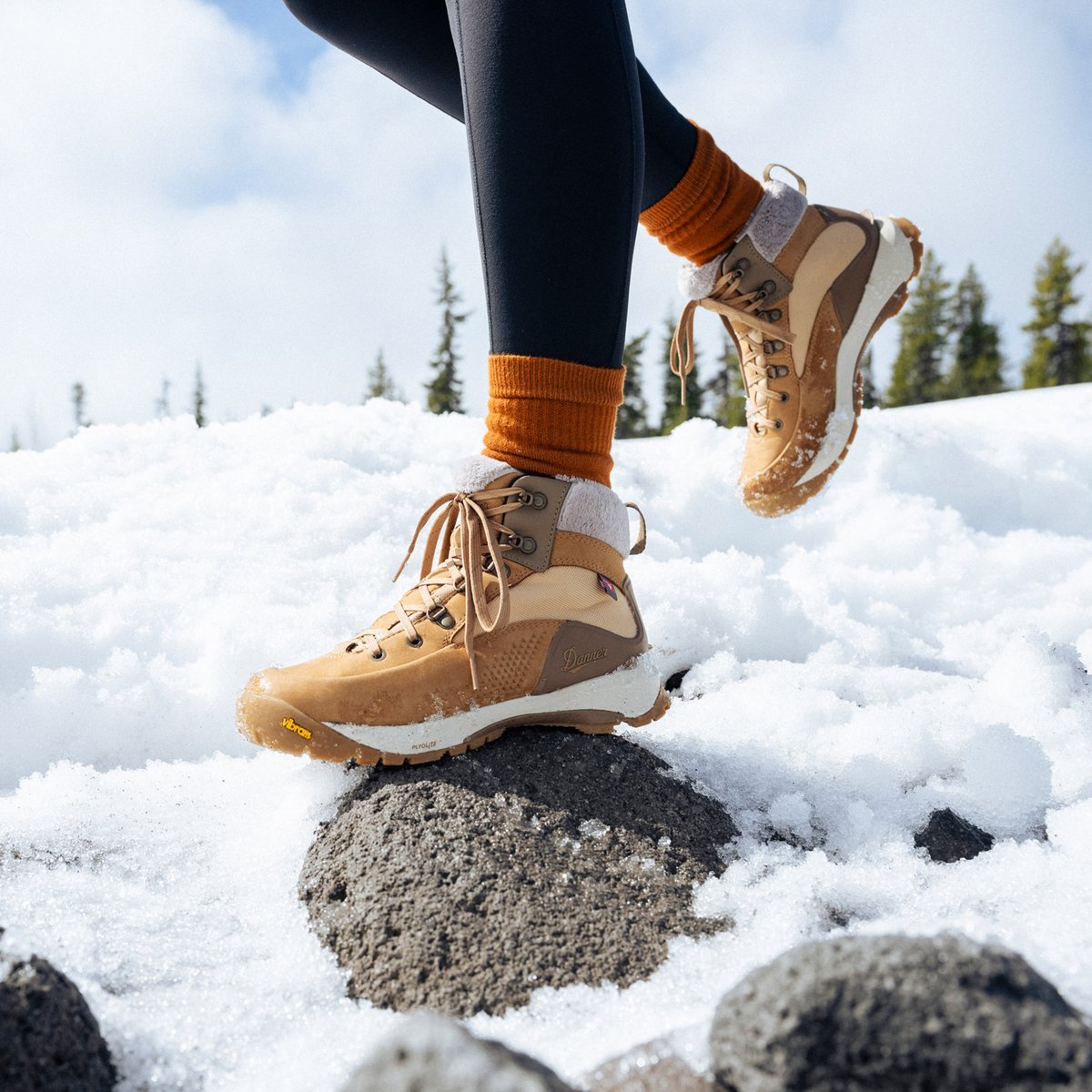 Inquire Winter Mid 5" Bone Brown/Coyote 200G