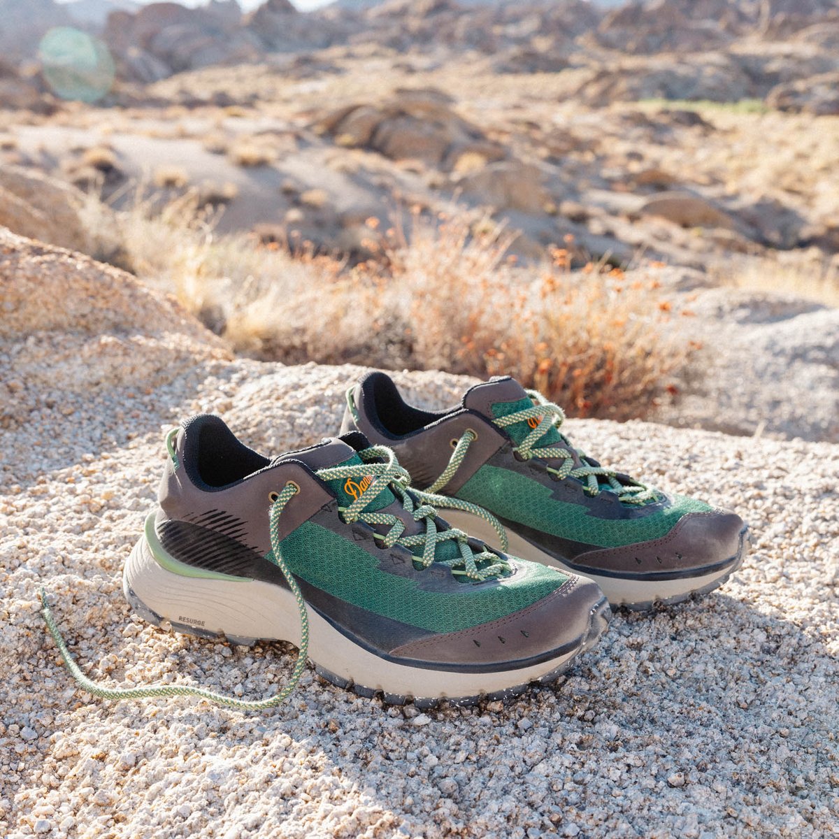 Trail Junction 3" Bracken/Peridot Green