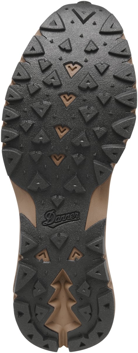 Trail Junction Mid 4" Malt Brown/Poppy Orange