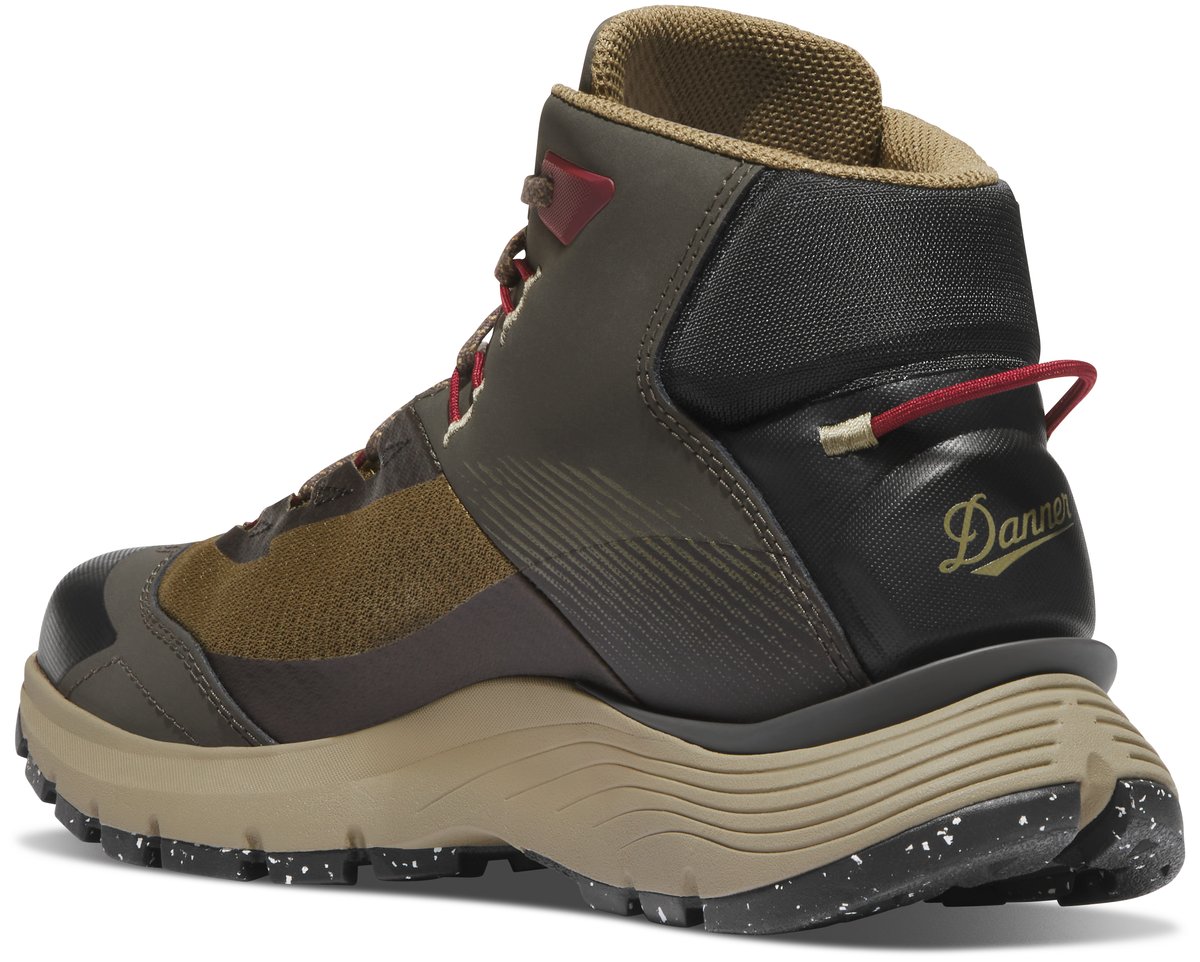 Trail Junction Mid 4" Black Olive/Port