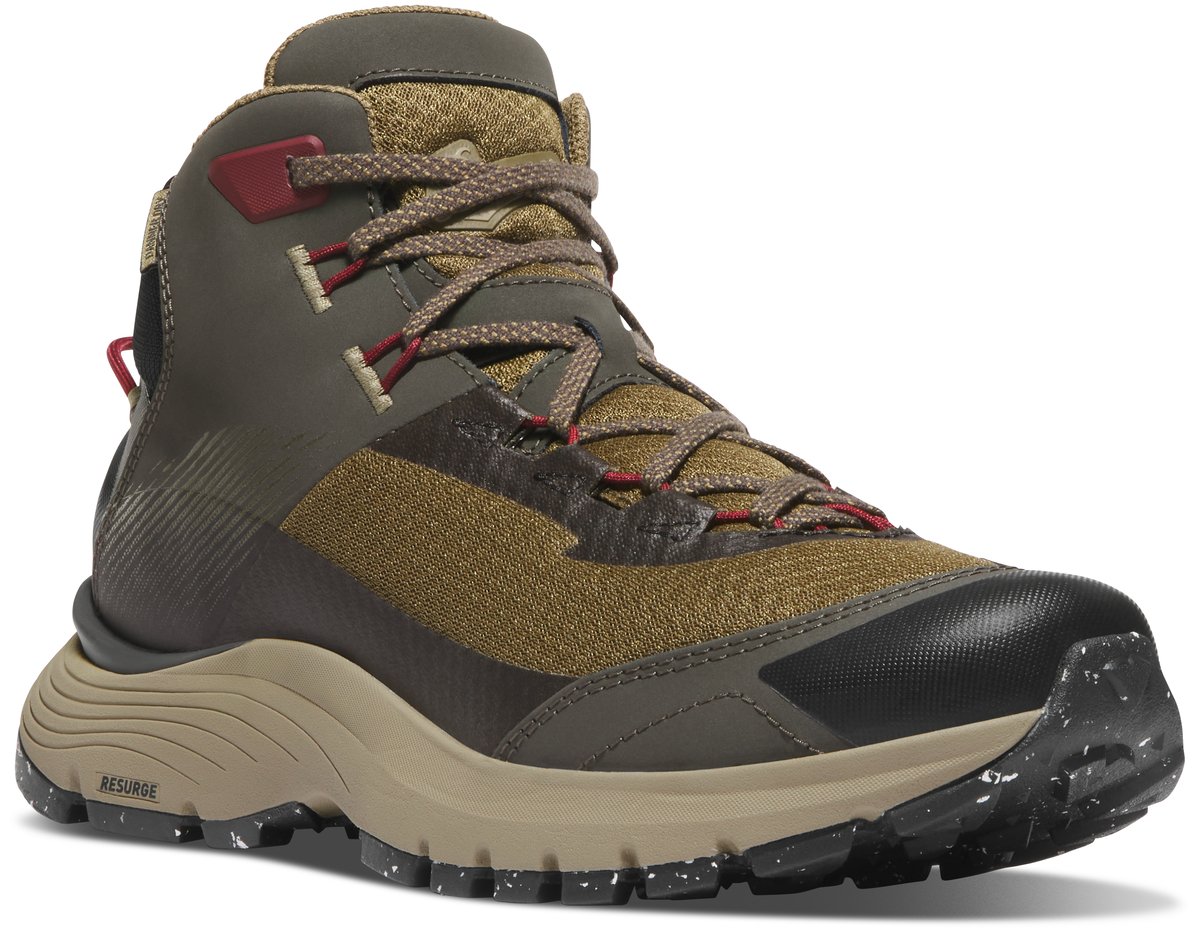 Trail Junction Mid 4" Black Olive/Port