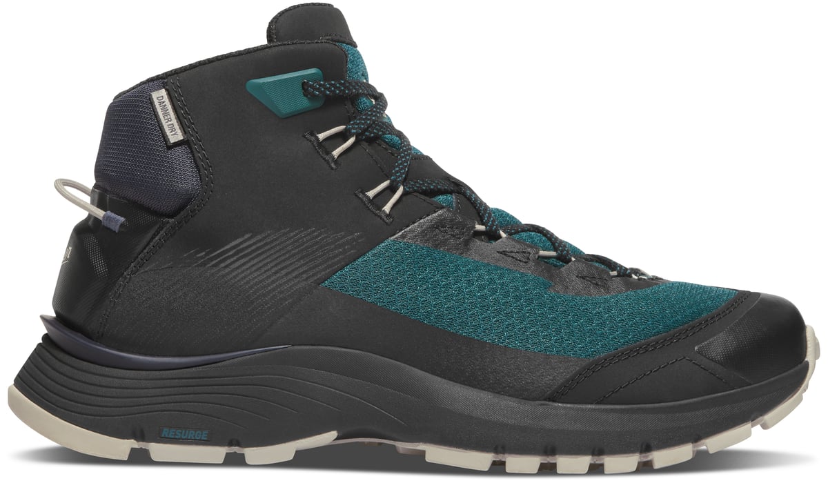 Trail Junction Mid 4" Deep Teal/Pumice Gray
