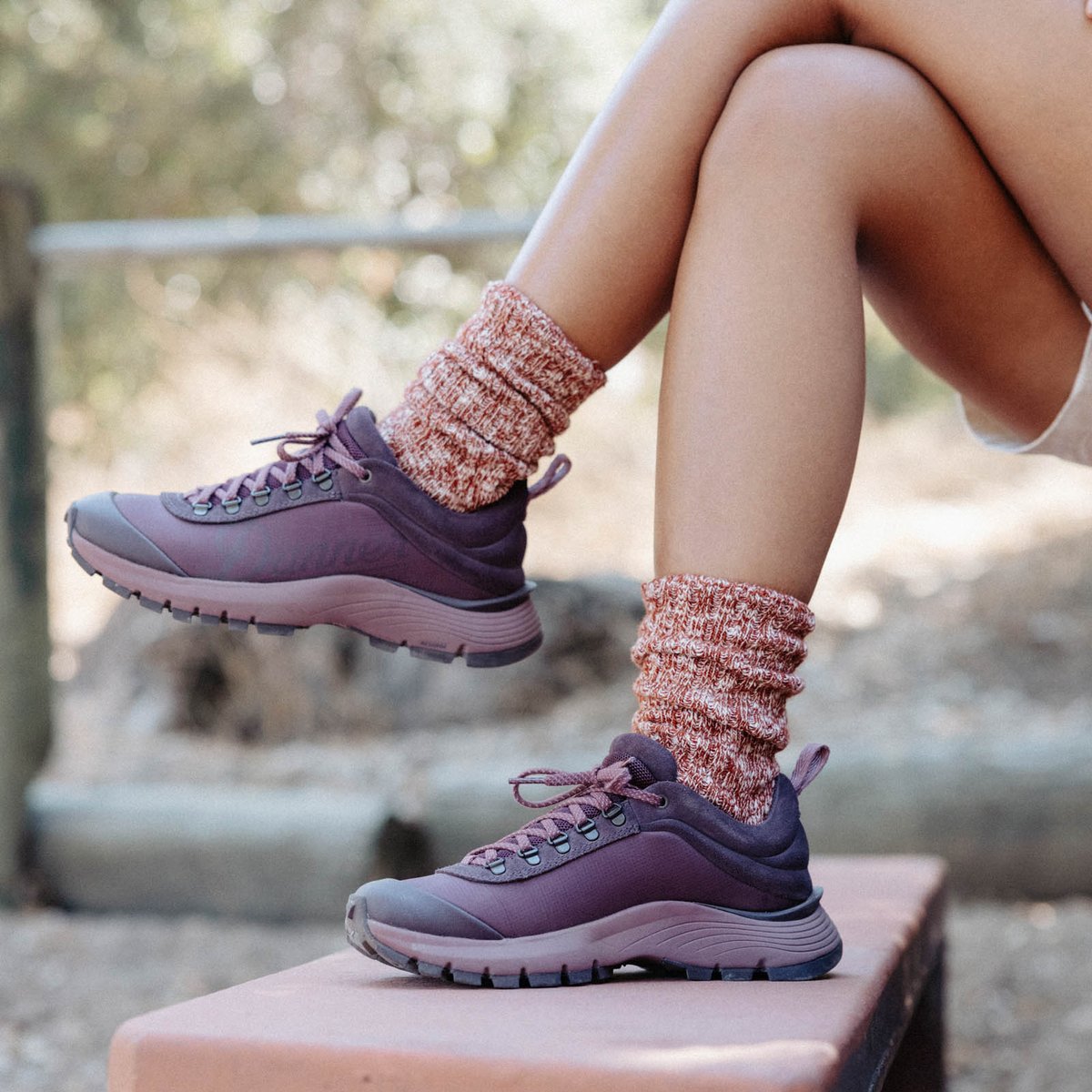 Trail Trainer 3" Plum