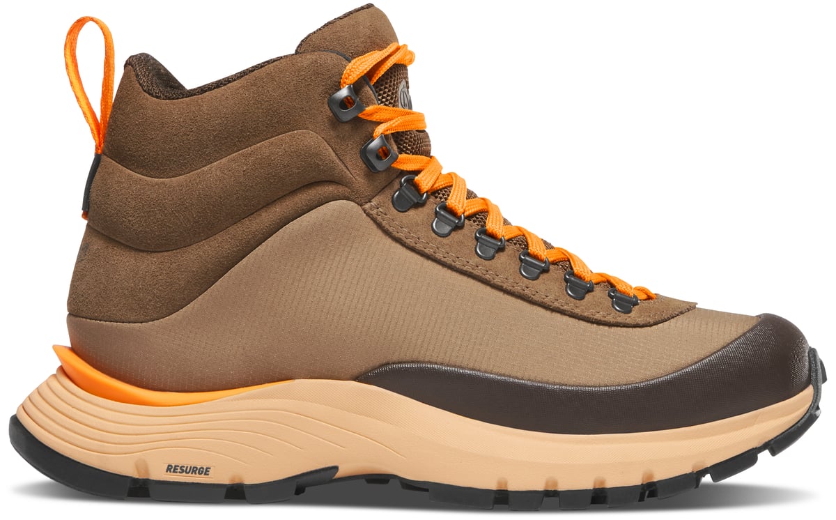 Trail Trainer Mid 4" Malt Brown/Orange Peel