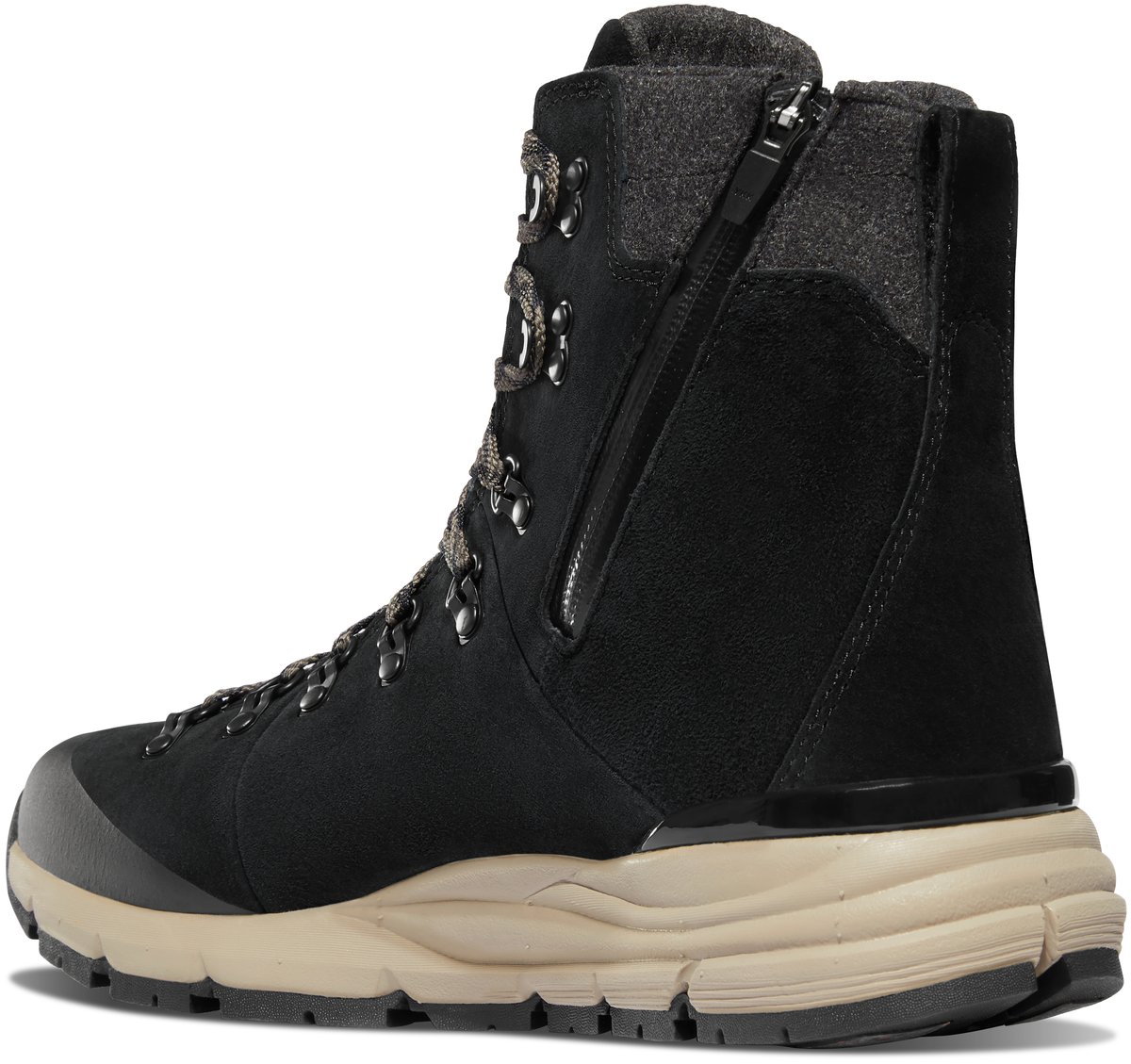 Arctic 600 Side-Zip 7" Black/Brown 200G