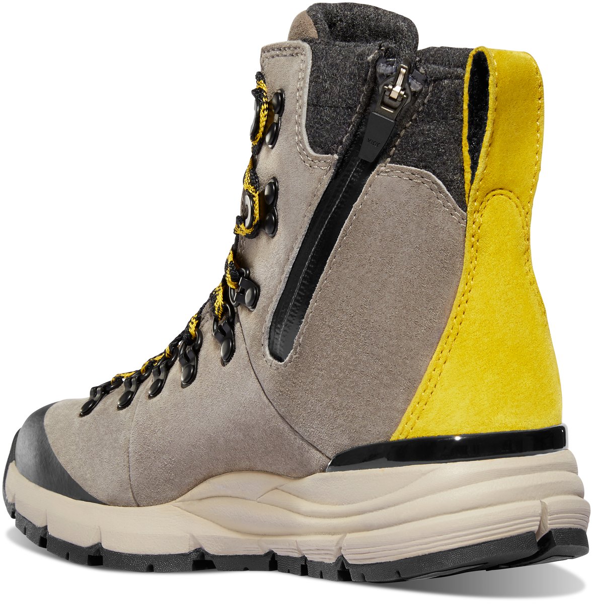 Women's Arctic 600 Side-Zip 7" Driftwood/Yellow 200G