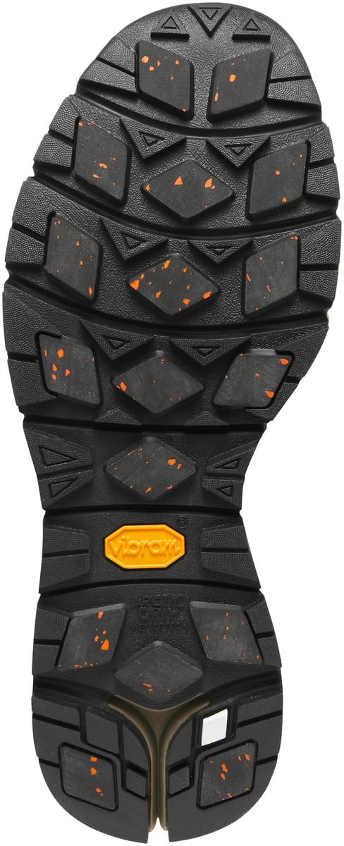 Arctic 600 Side-Zip 7" Brown/Red Felt 200G