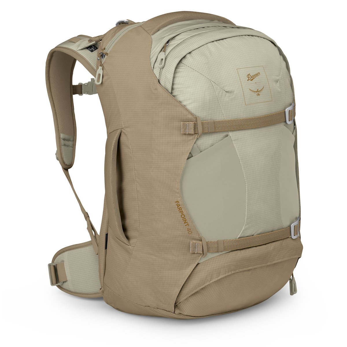 Osprey x Danner Farpoint 40L M's Pack - Sawdust/Latte Brown