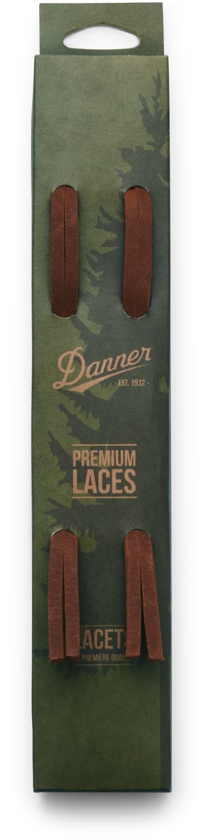 Danner Leather Laces Red Brown