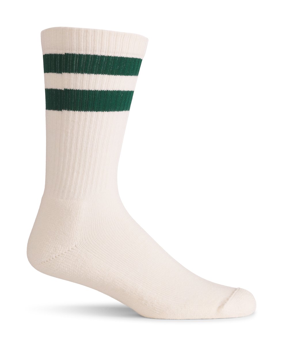 Danner Cotton Crew Natural/Forest Green