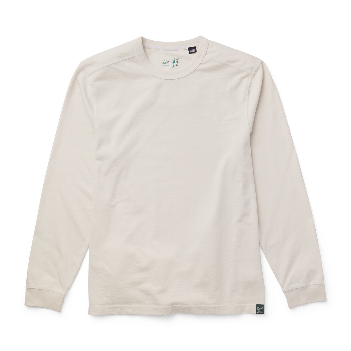 Danner 10.5oz Heavy Weight Long Sleeve Tee Natural