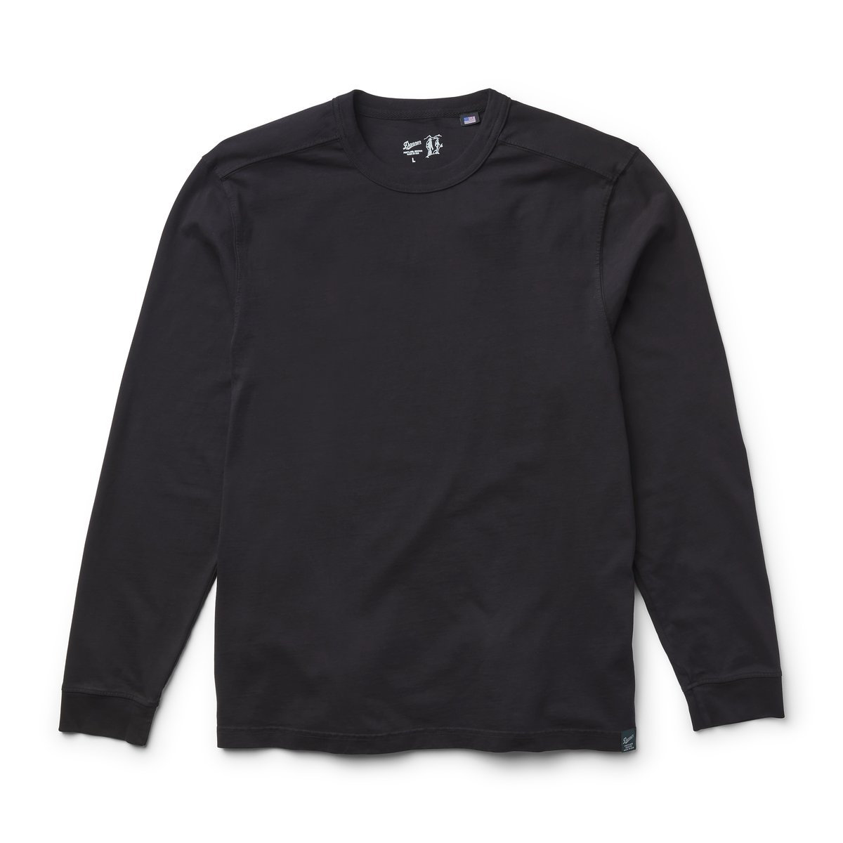Danner 10.5oz Heavy Weight Long Sleeve Tee Black