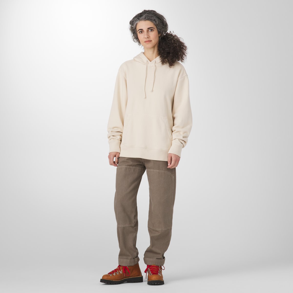 [PERSTEP]★24FW★韓国人気★THE HIGHER HEAVY WEIGHT HOODIE Danner - Heavyweight Hoodie Natural
