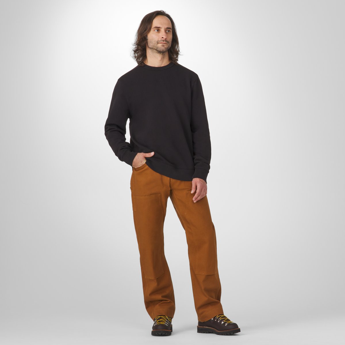 Danner 16oz Terry Crew Black