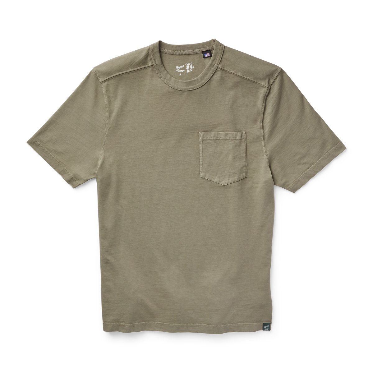 Danner 10.5oz Heavy Weight Pocket Tee Dusty Olive