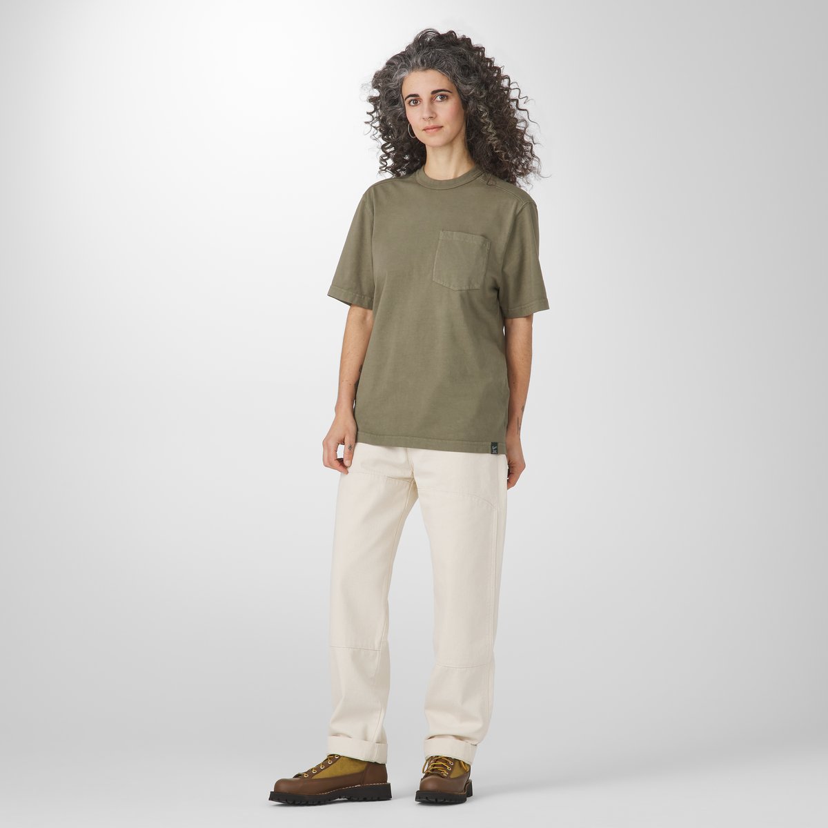 Danner 10.5oz Heavy Weight Pocket Tee Dusty Olive
