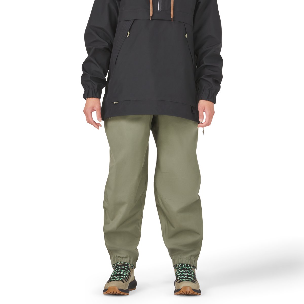 Cascade Crest Packable 3L GTX Rain Pants Dusty Olive