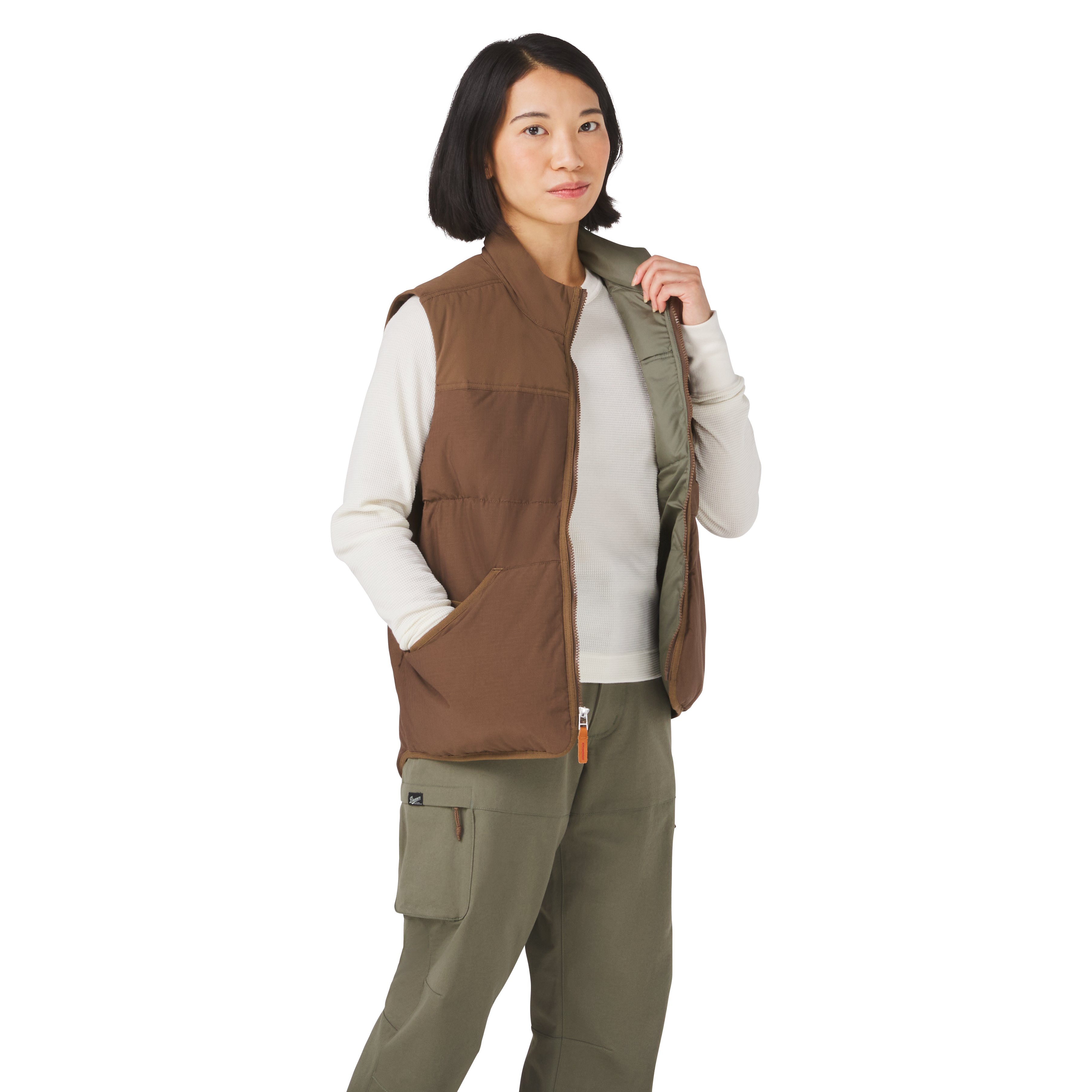 Danner - Zigzag Down Vest Dark Earth