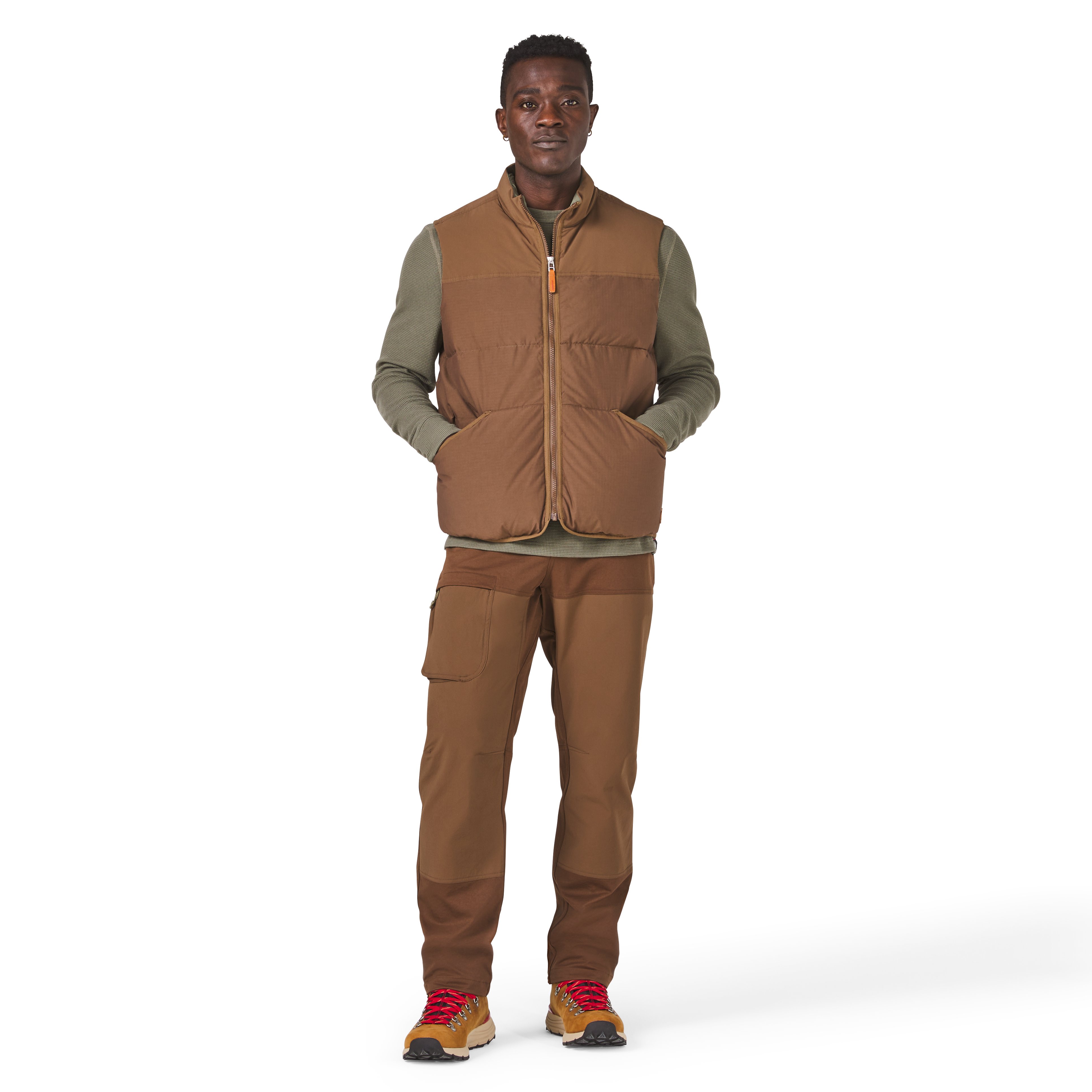 Danner - Zigzag Down Vest Dark Earth