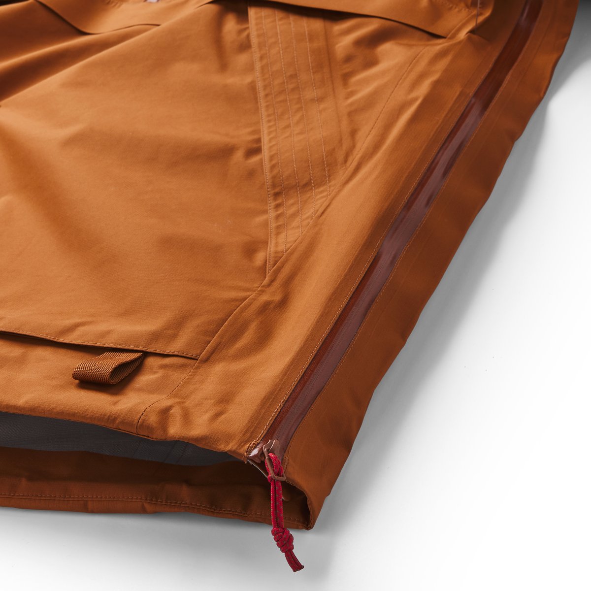 Cascade Crest Packable 3L GTX Jacket Glazed Ginger
