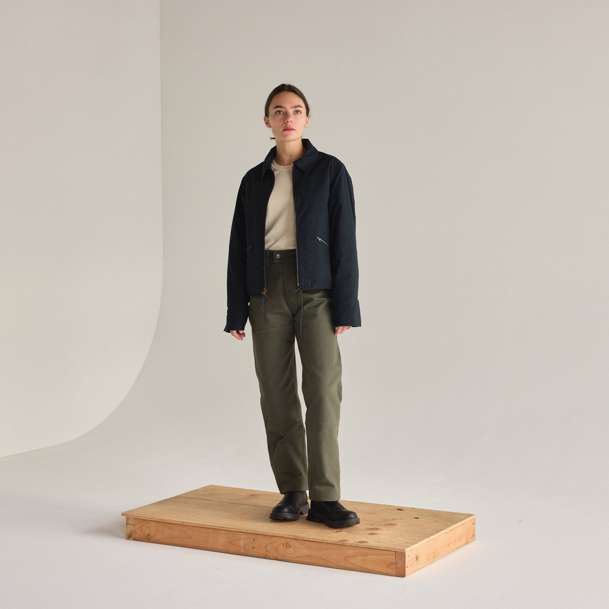 Women's Hawthorne Double Knee Pants Duck Canvas Olive