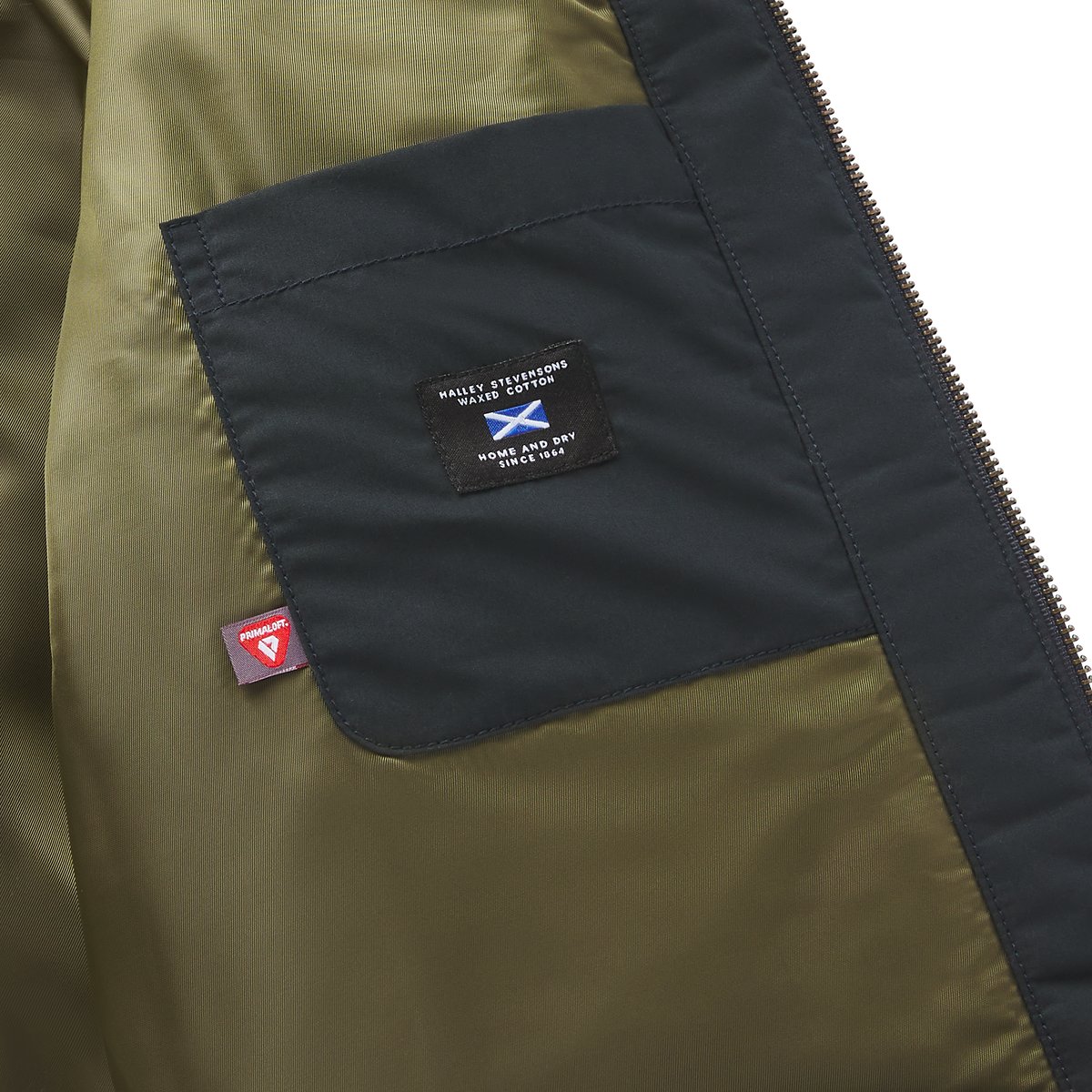 Women's Waxed Primaloft Coaches Jacket Navy