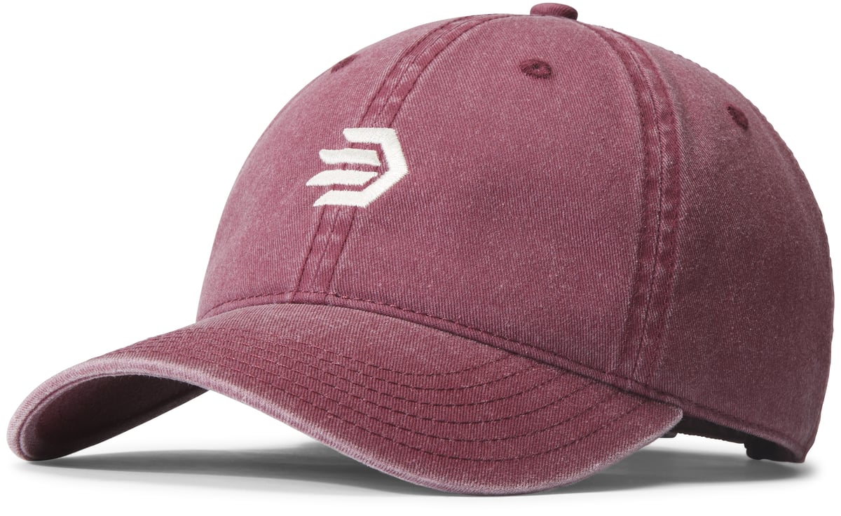 LaCrosse Embroidered Cap Crimson