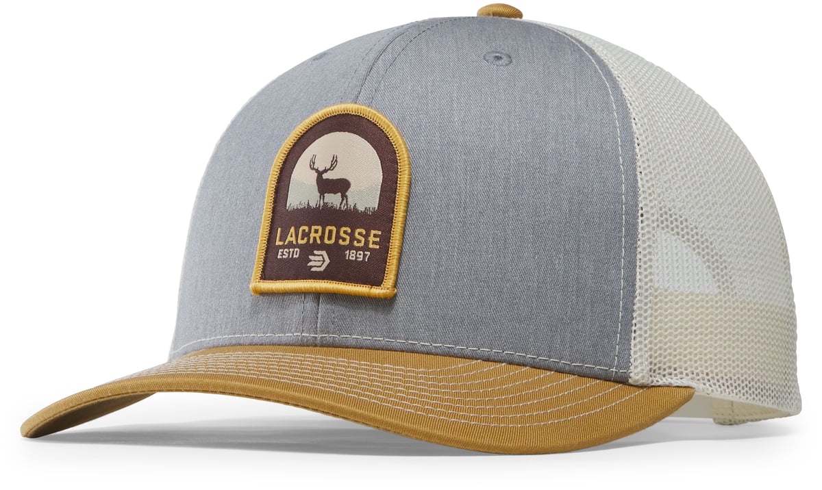 LaCrosse Booner Mulie Trucker Heather Gray/Amber