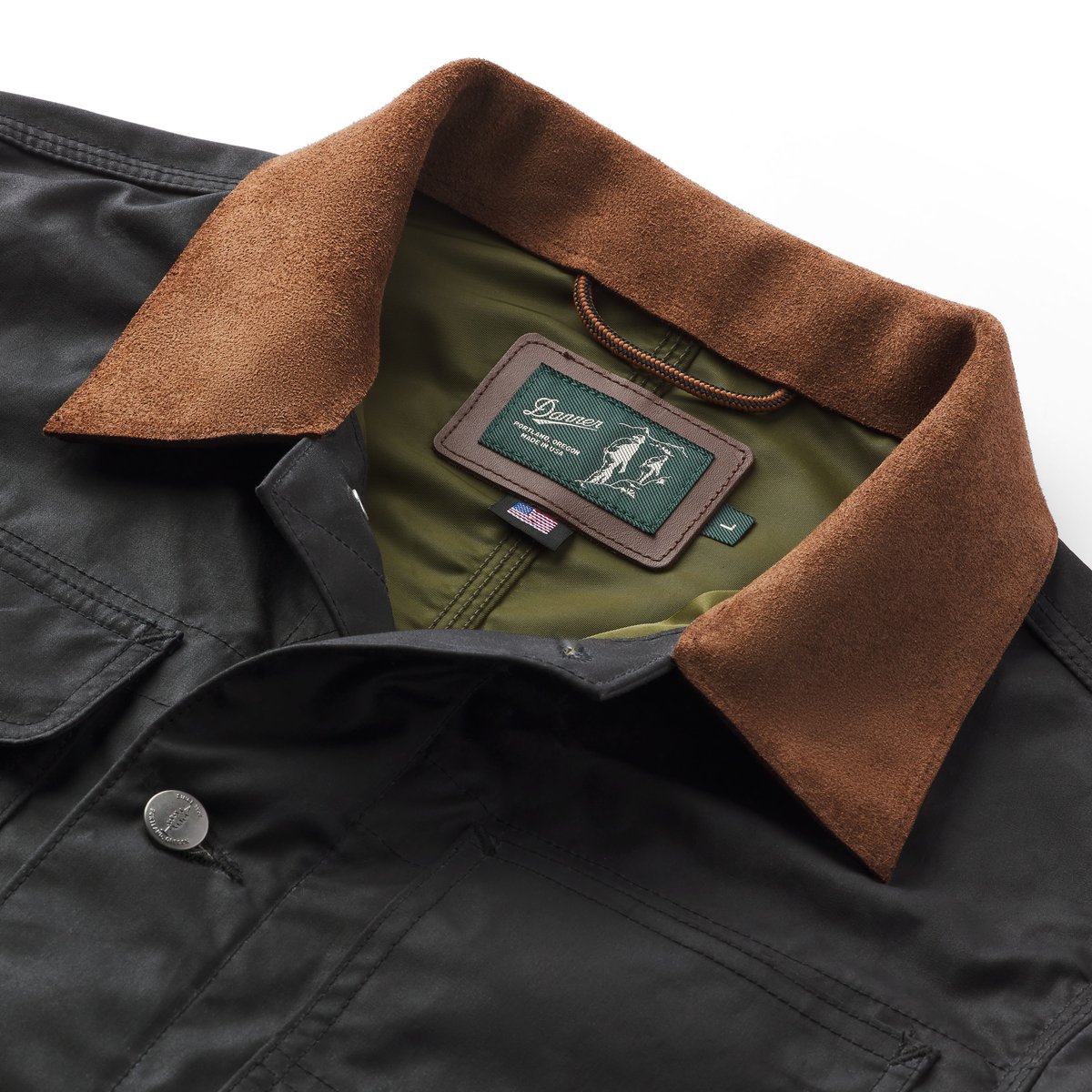 Danner Shipyard Waxed Jacket Black/Bison