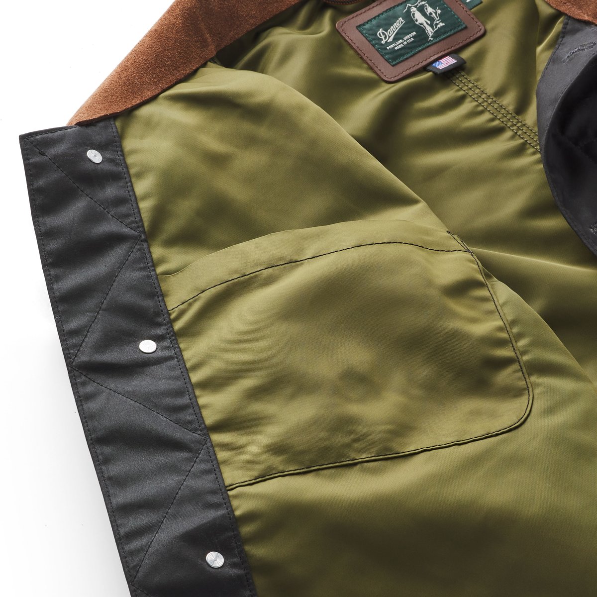 Danner Shipyard Waxed Jacket Black/Bison
