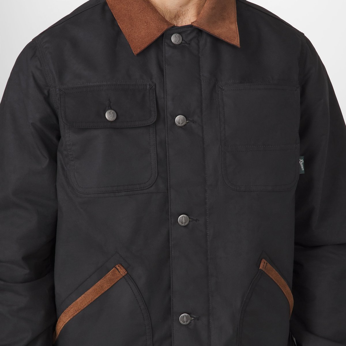 Danner Shipyard Waxed Jacket Black/Bison