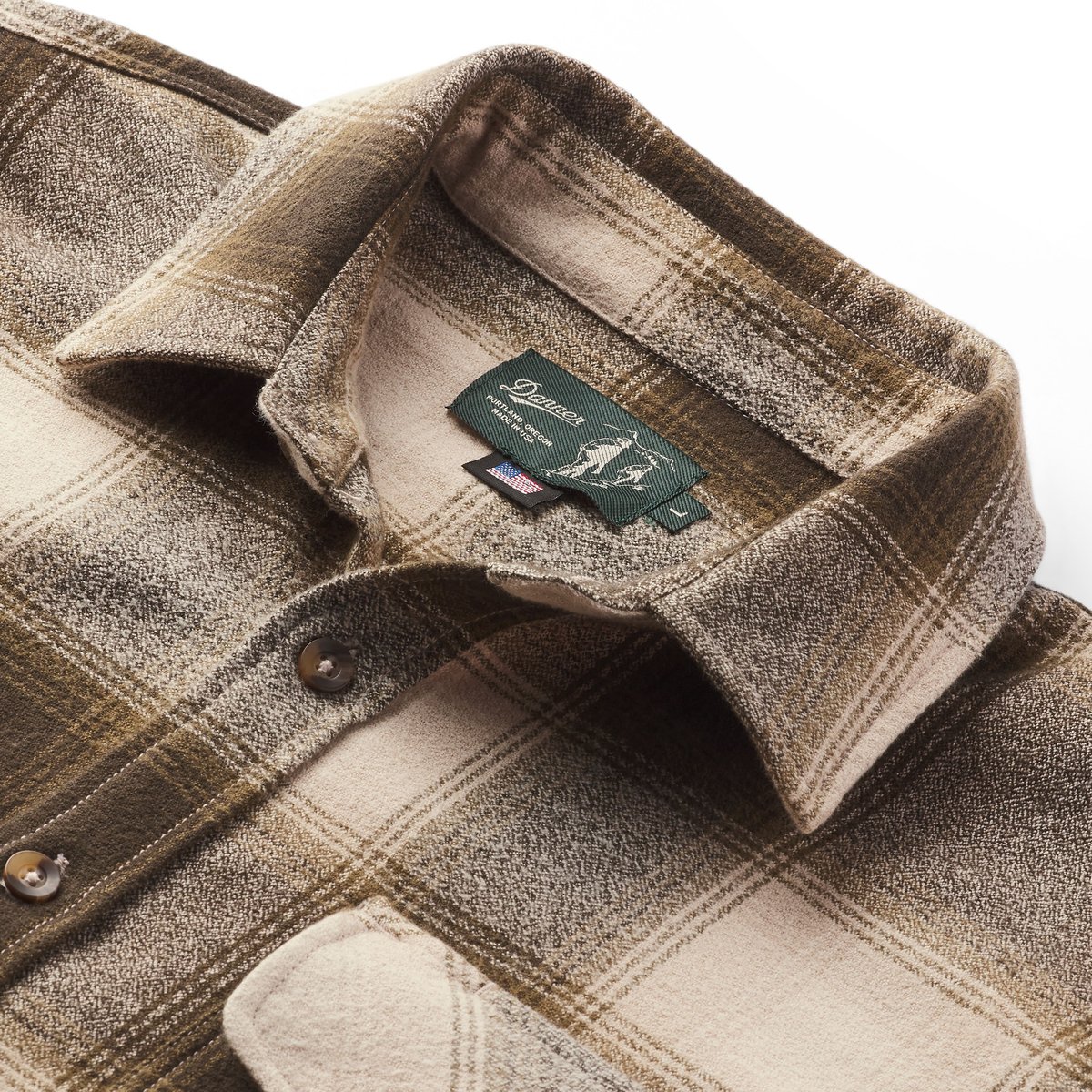 Danner Cedar Mill Cotton Flannel Earth Plaid