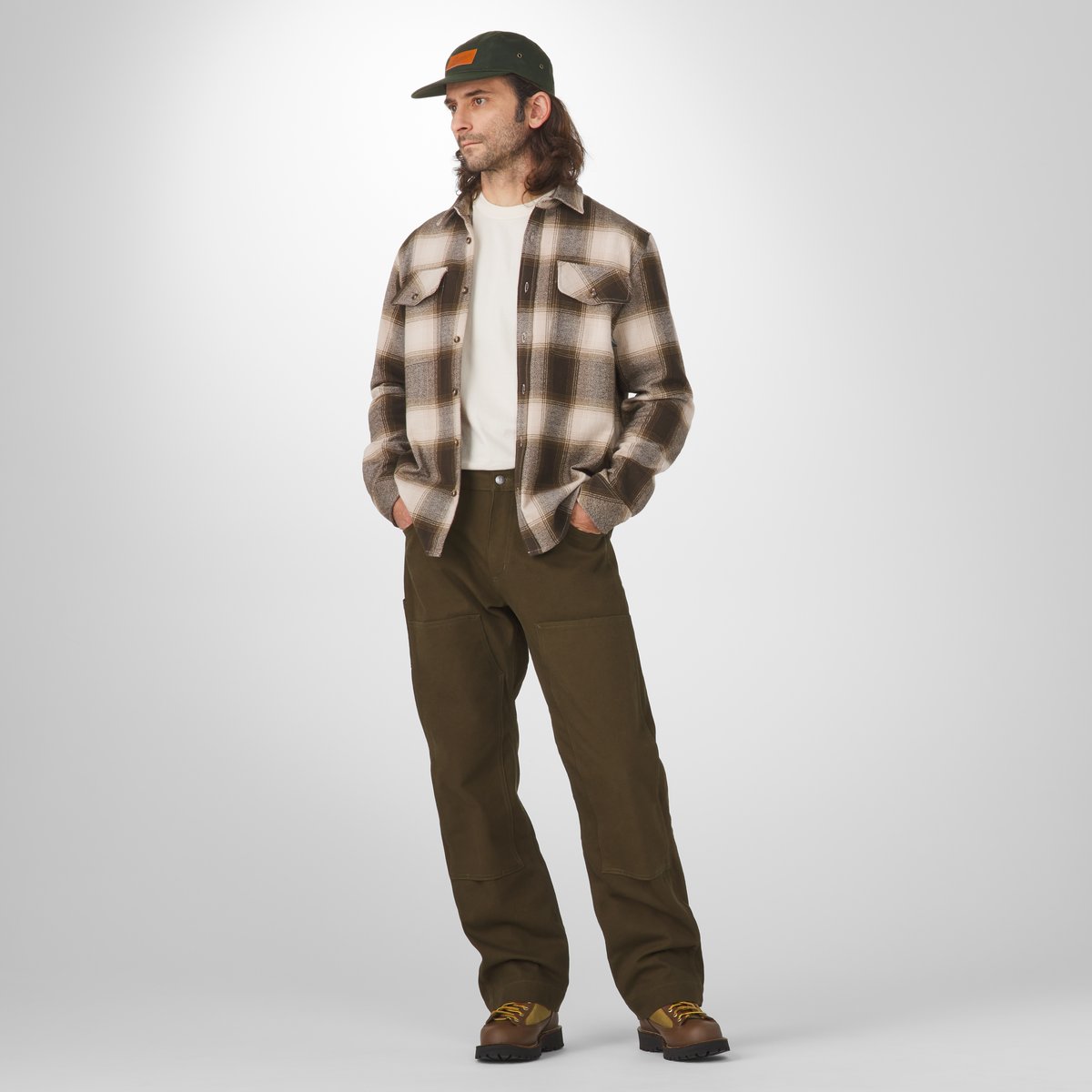 Danner Cedar Mill Cotton Flannel Earth Plaid