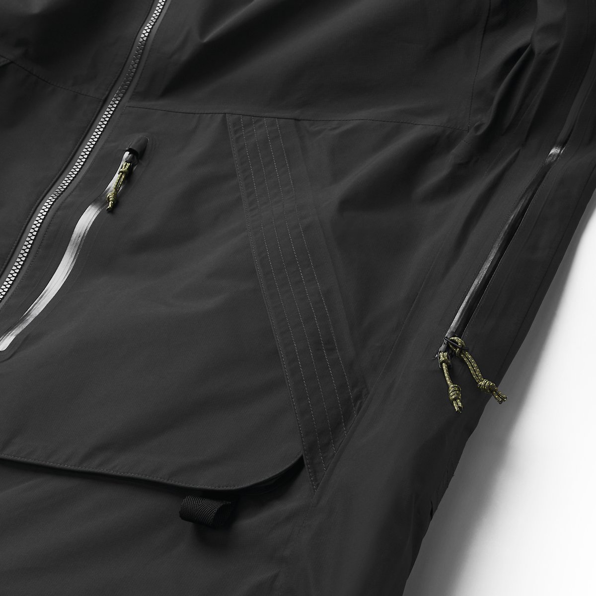 Cascade Crest Packable 3L GTX Jacket Black - M