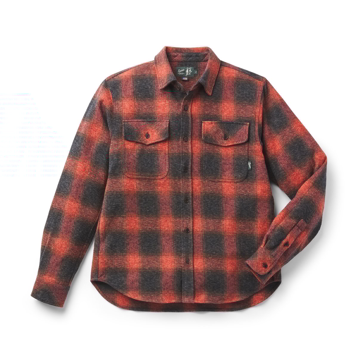 Men's Cedar Mill Cotton Flannel Ombre Buffalo Plaid