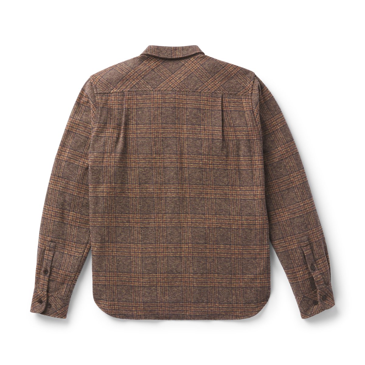 Men's Cedar Mill Cotton Flannel Brown/Tan Tweed Plaid