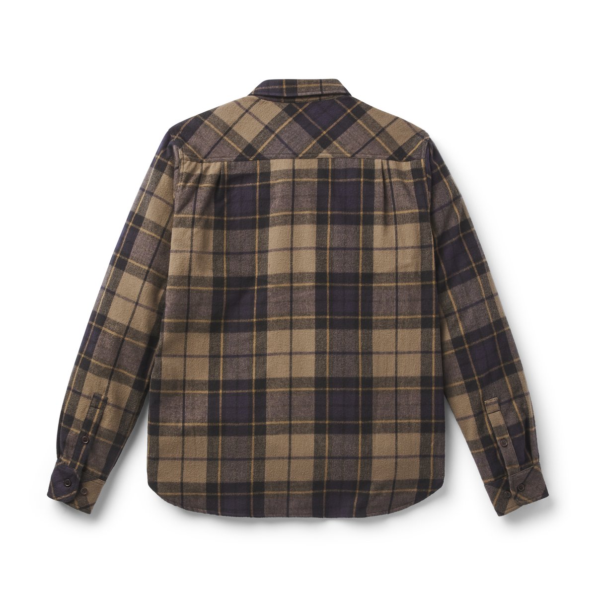 Men's Cedar Mill Cotton Flannel Navy/Olive Tartan Plaid