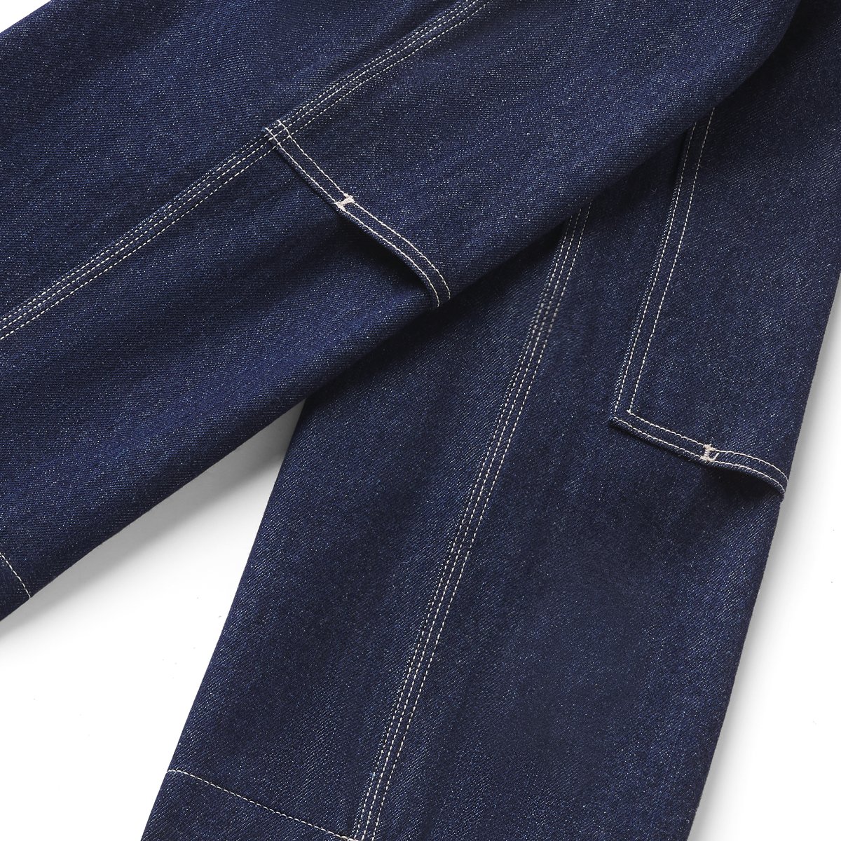 Men's Kenton Double Knee Pants Denim Dark Wash Indigo