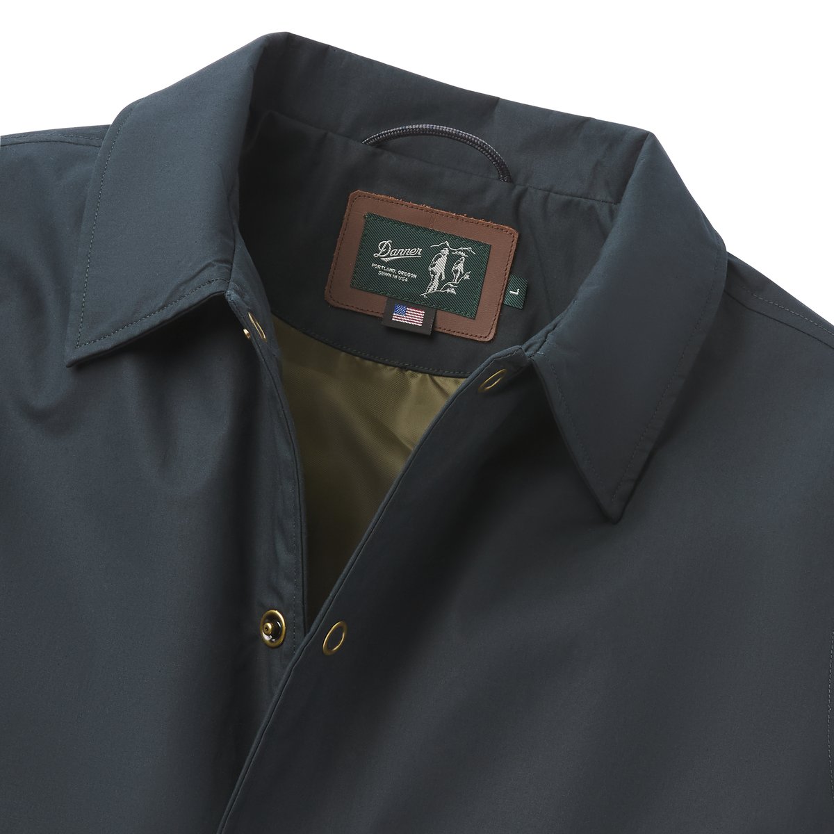 Men's Waxed Primaloft Coaches Jacket Navy