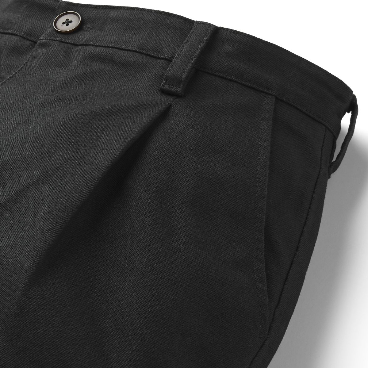 Men's Pleated Forager Pants Black