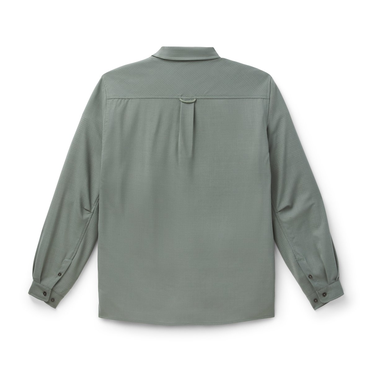 Men's Summer Wool LS Trail Shirt Agave Green
