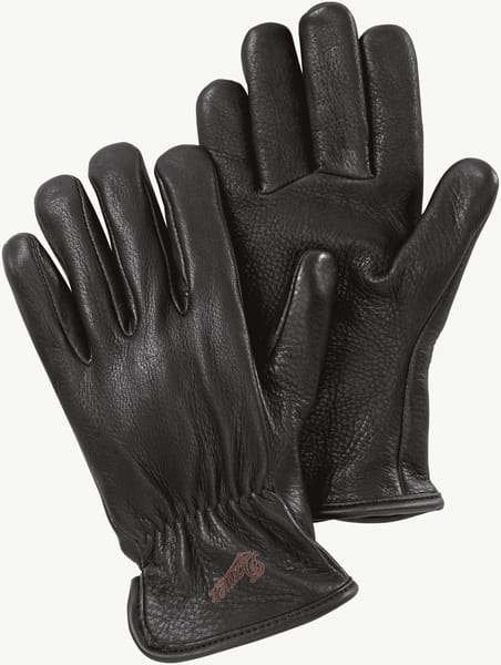 Glove - Deerskin - Merino Lined Black