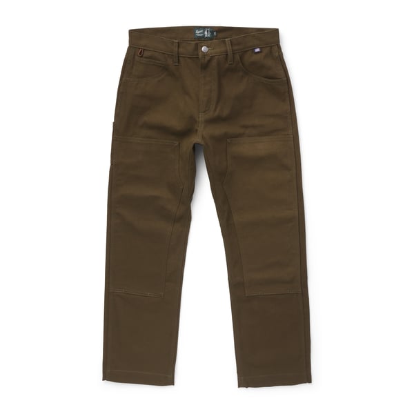 【U LAN】Docking double knee carpender training pants 9200006