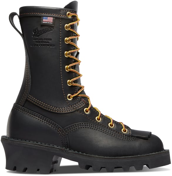 Flashpoint II 10&quot; All Leather Black Women&#039;s