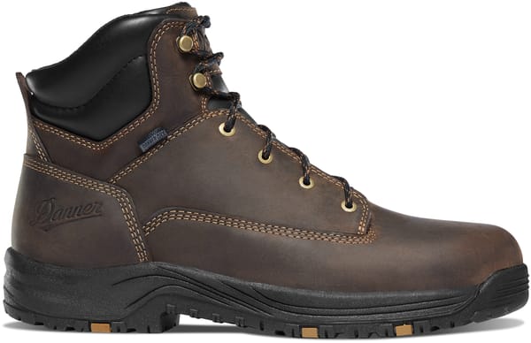 bull run moc toe 6 tobacco Danner 6" GTX Electrical hazard protection Danner Bull Run Moc Toe